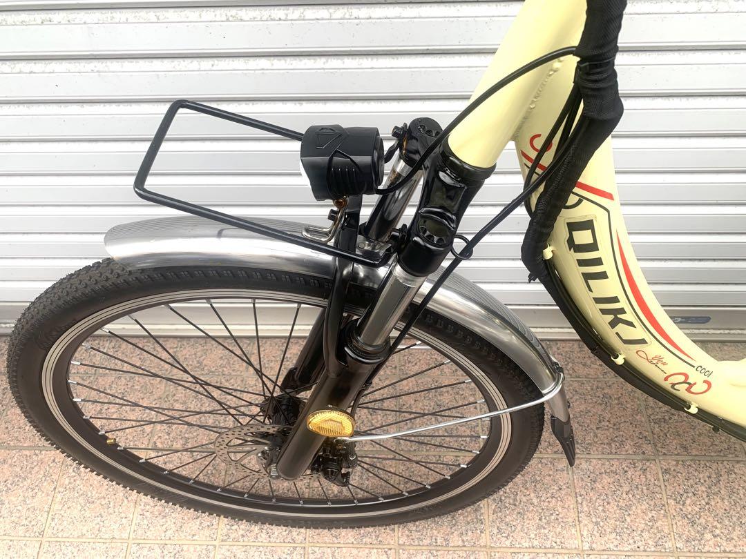 送料無料QILIKJ電動自転車48V 25Ah  7速26インチ 動作確認済