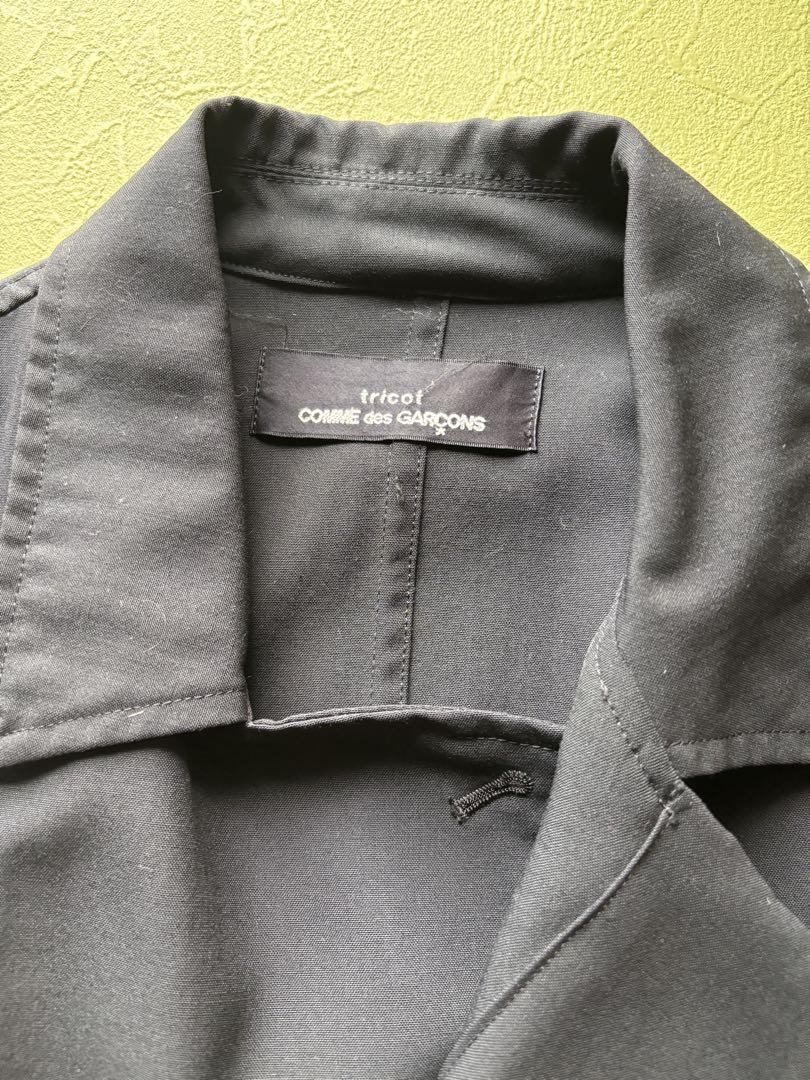 tricot COMME des GARÇONS ブラックジャケット