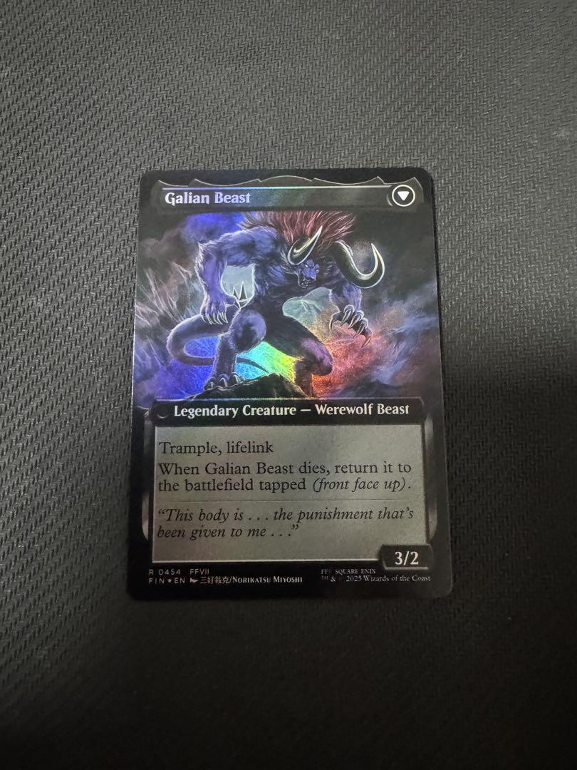 mtg ヴィンセント・ヴァレンタイン 拡張foil 英語 - メルカリ