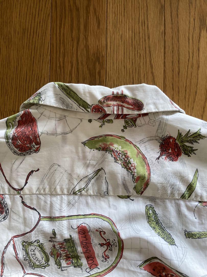 60s vintage cotton shirt