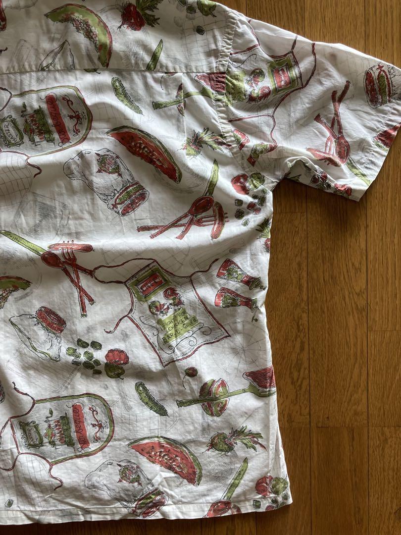 60s vintage cotton shirt