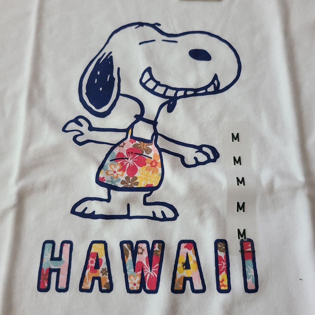 ユニクロ ハワイ限定 スヌーピーTシャツ M 新品未使用タグ付き ユニクロ ハワイ限定 スヌーピーTシャツ M 新品未使用タグ付き