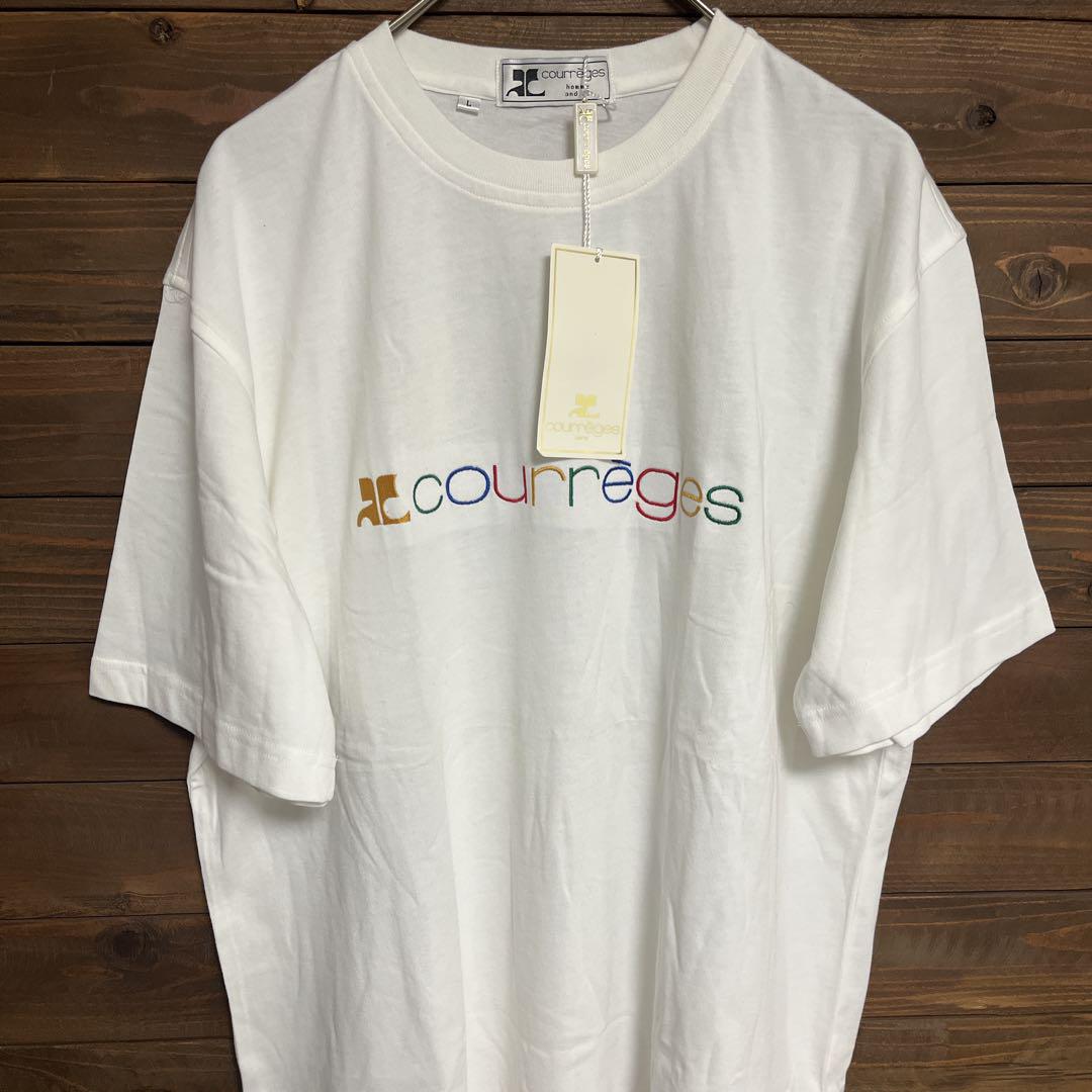 新作＊ Courreges クレージュ ロゴTシャツ (Courreges/Tシャツ