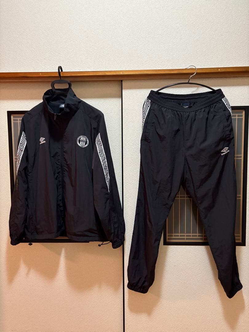 アンブロ フリークスストア ナイロントラックジャケット パンツ M 美品