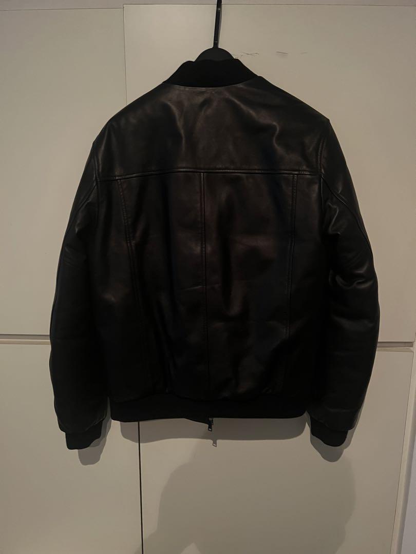 プロンジェラムレザー MA1ジャケット