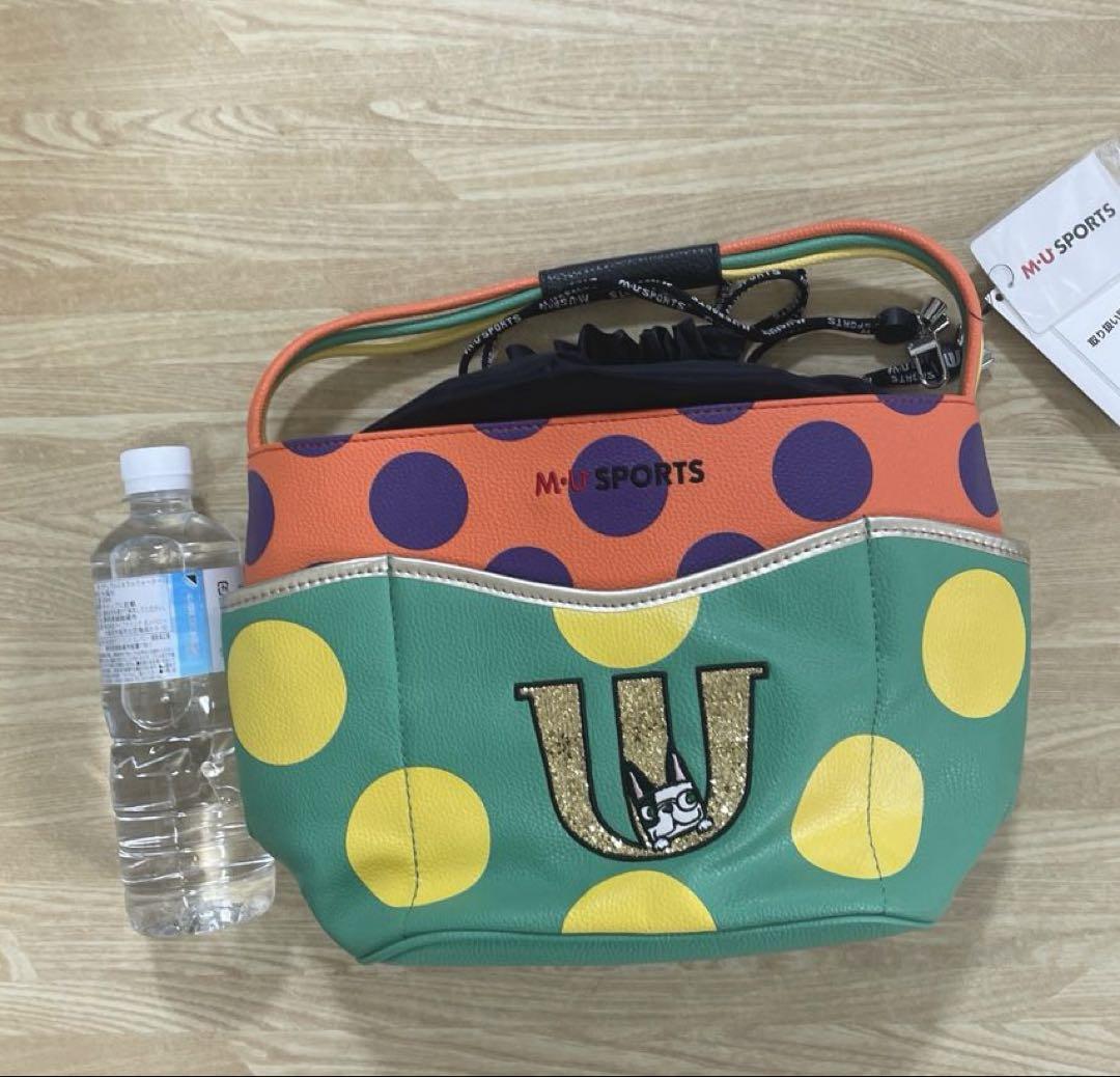 新品未使用☆エムユースポーツ ゴルフ カートバッグ ラウンドバッグ