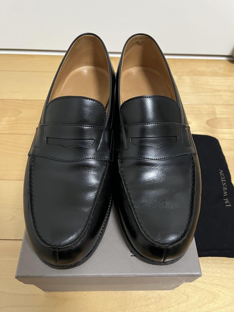 【美品】7D ウエストン 180 シグニチャーローファー　　黒