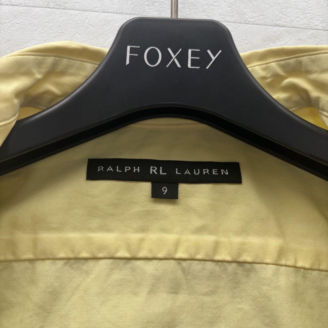 【希少】Ralph RL Lauren 半袖　ショート　シャツ　y2k ロゴ　9