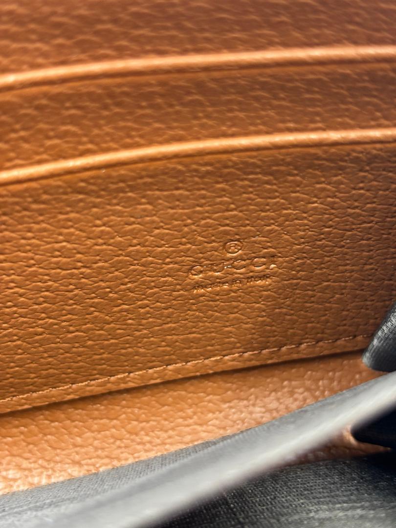 美品❤GUCCI GGキャンバス長財布、箱付き、ほぼ新品☆