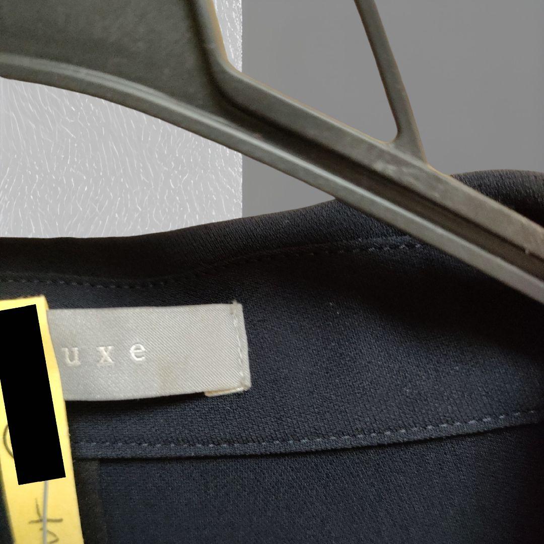 P Theory luxe スプリングコートトレンチコート  38 ネイビー 紺