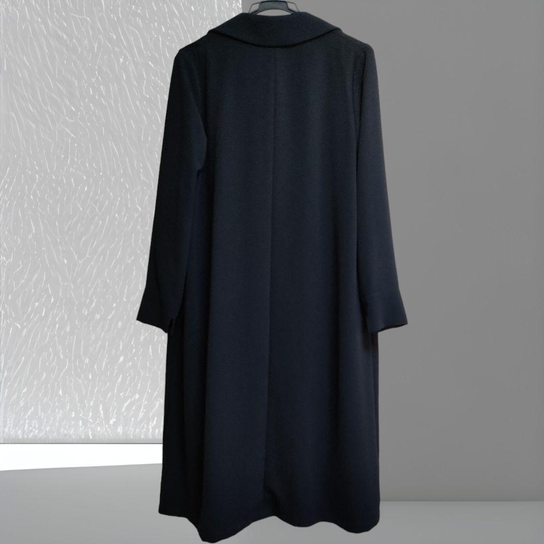 P Theory luxe スプリングコートトレンチコート  38 ネイビー 紺