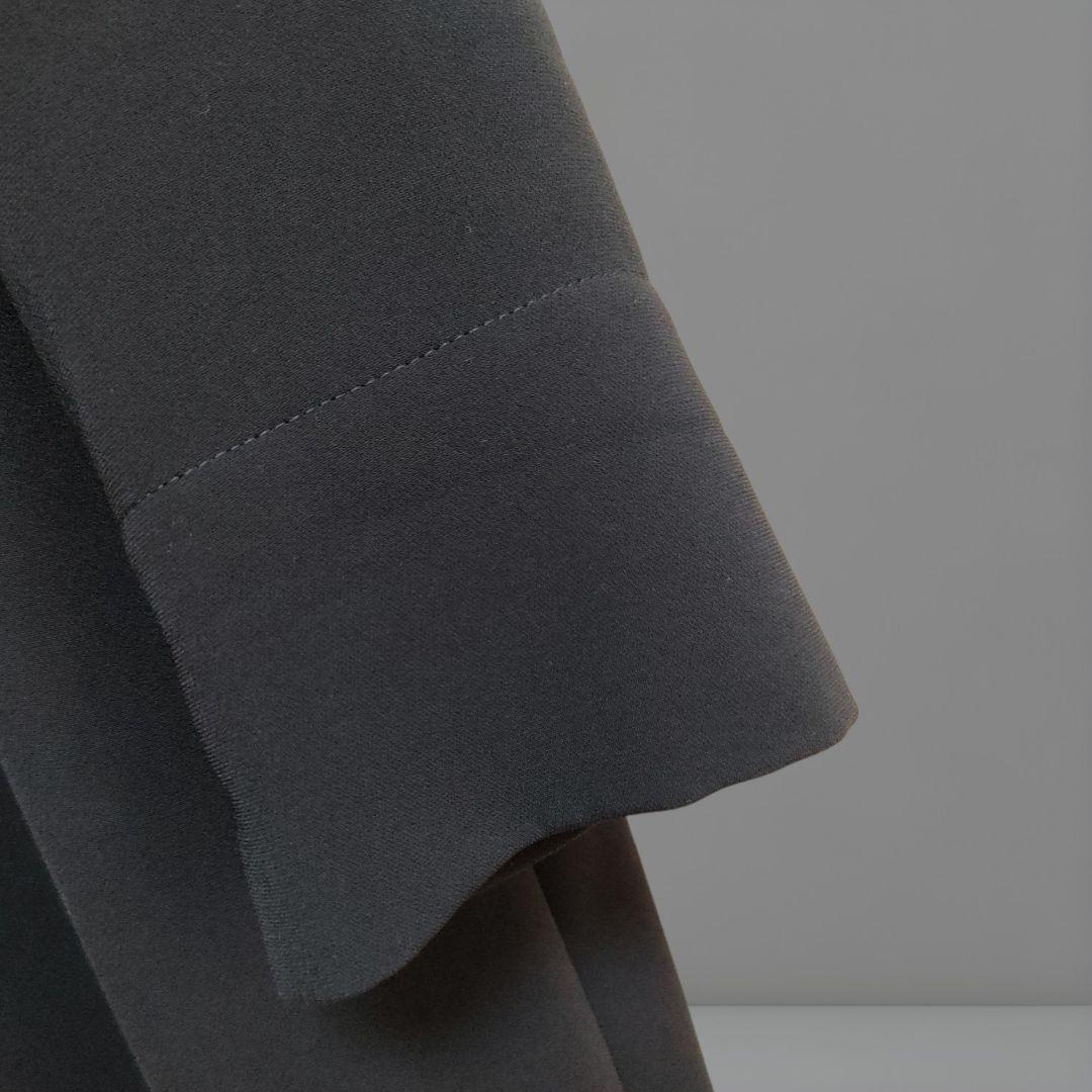 P Theory luxe スプリングコートトレンチコート  38 ネイビー 紺