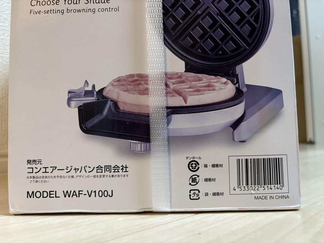 Cuisinart縦型ワッフルメーカー WAF-V100J Cuisinart縦型ワッフルメーカー WAF-V100J