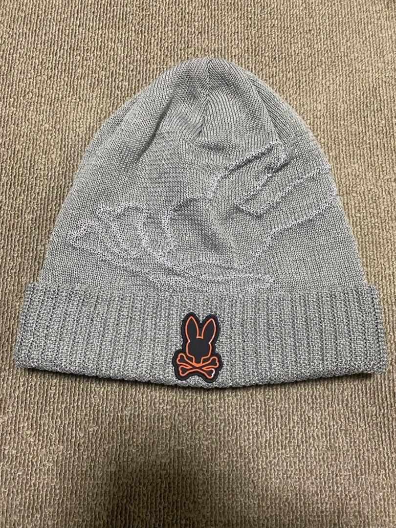 ✨️新品未使用✨️PSYCHOBUNNY　グレー ニット帽