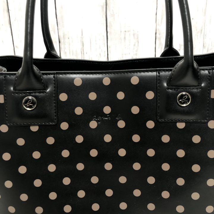 大人気人気SALE agnes b. アニエスベー ドット柄 水玉 トートバッグ 4Np6T-m11618439518 特価在庫あ