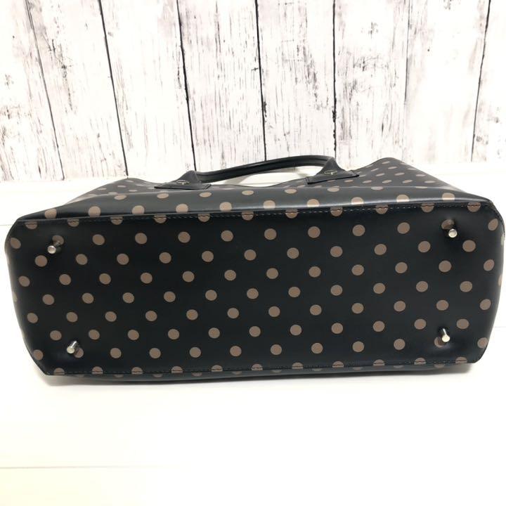 大人気人気SALE agnes b. アニエスベー ドット柄 水玉 トートバッグ 4Np6T-m11618439518 特価在庫あ