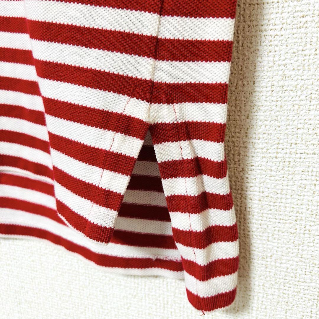 Polo by Ralph Lauren ラガーシャツ USA製 ボーダー XL