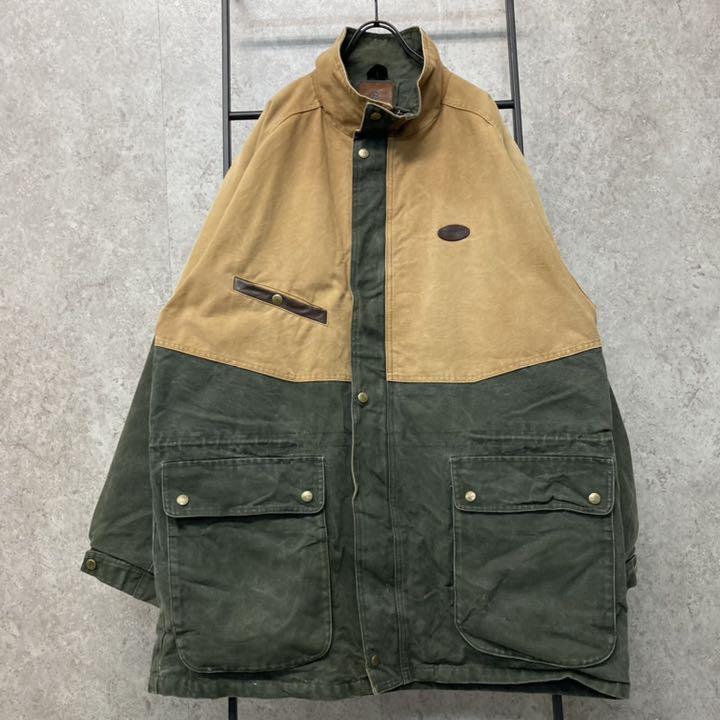 NEW好評 カナダ製 US古着 ダック ハンティングジャケット アウトドア メンズ2XL yU54Q-m11620781017 お得高評価
