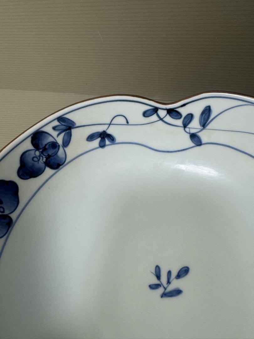 2112 其泉 桃型 花錦 鉢 工芸品 2112 其泉 桃型 花錦 鉢 工芸品