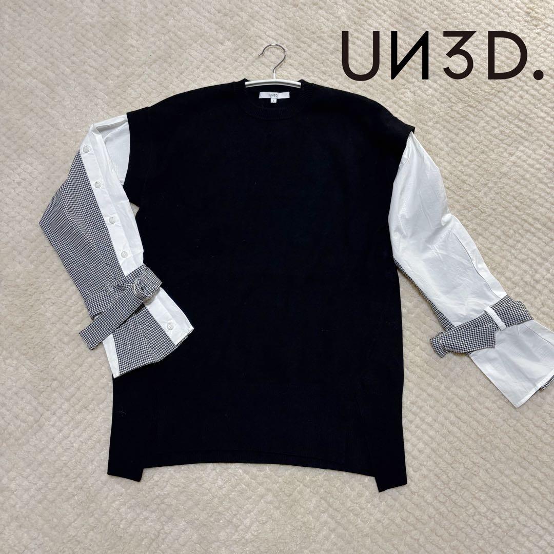 シャツドッキングニットトップス