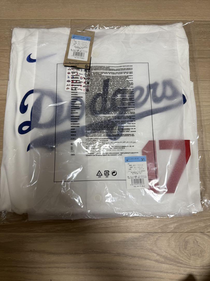 新品未開封　MLBドジャース大谷翔平選手モデルレプリカ東京シリーズM
