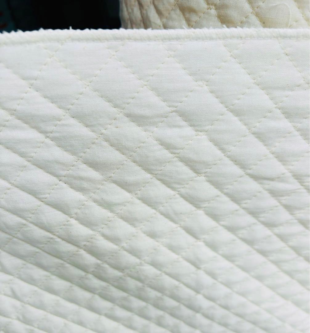 キルト 巾110cm×33m 無地 白 キルティング 手芸 ハンドメイド NEXPOTALLINN_EU