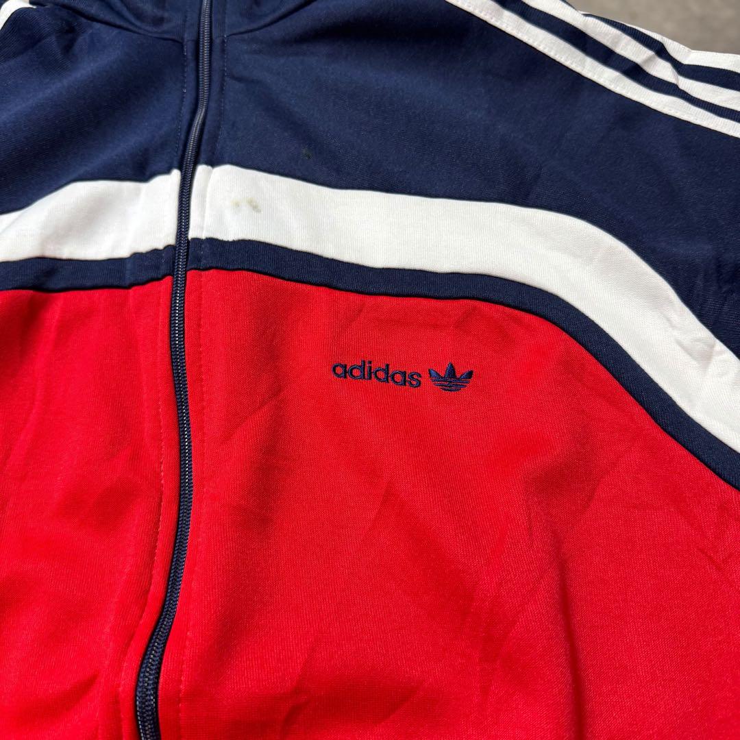 80's adidas アディダス トラックジャケット M 古着 ヴィンテージ