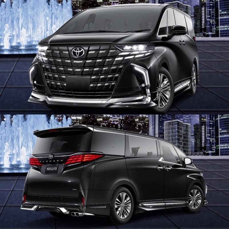 アルファード 40系 エアロパーツ ブラック アルファード 40系 エアロパーツ ブラック