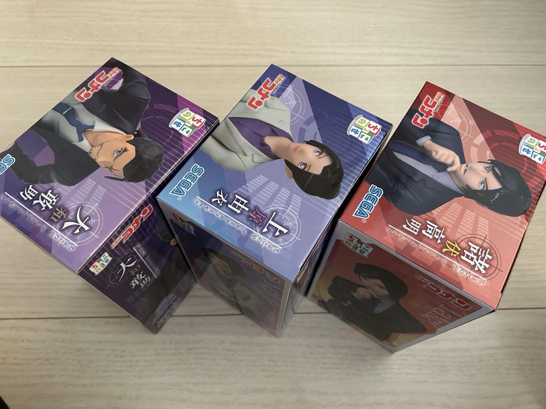 名探偵コナン ちょこのせフィギュア 全5種 腕時計型麻酔銃 セット