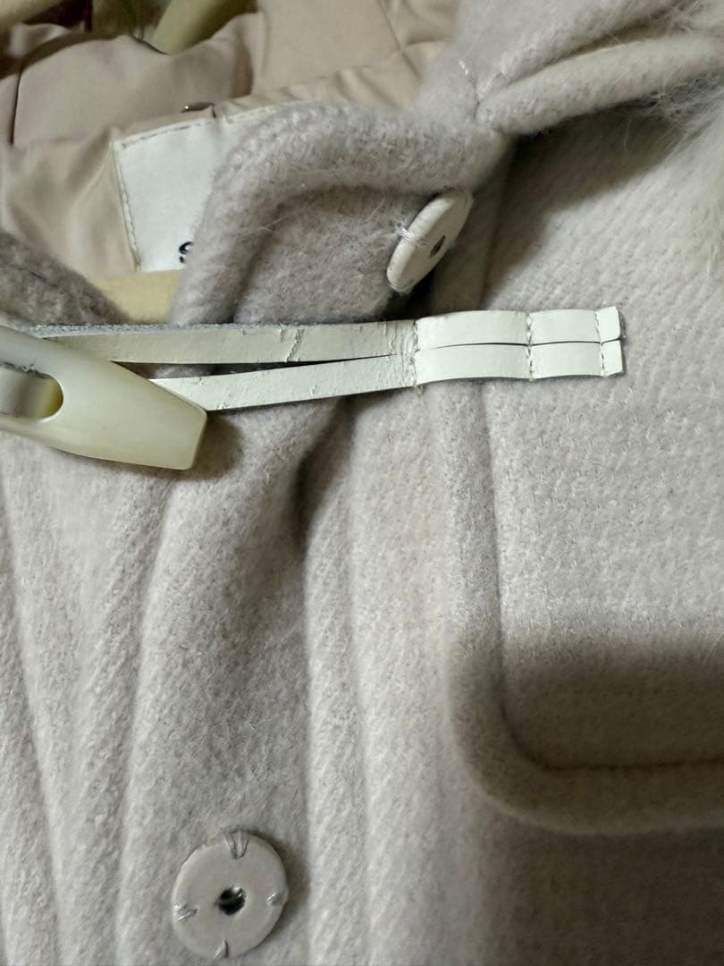 10周年記念リアルファーダッフルコートM・Snidel