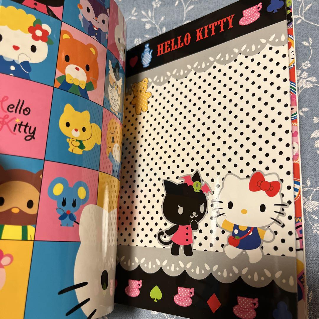 ハローキティ×アクロ ステッカーアルバム＆シール付きノート平成