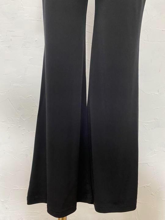 XL】バタフライラインストーンスカート付きブーツカットパンツ