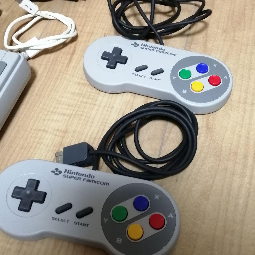 【中古・送料無料】スーパーファミコンミニ すぐ遊べるフルセット！