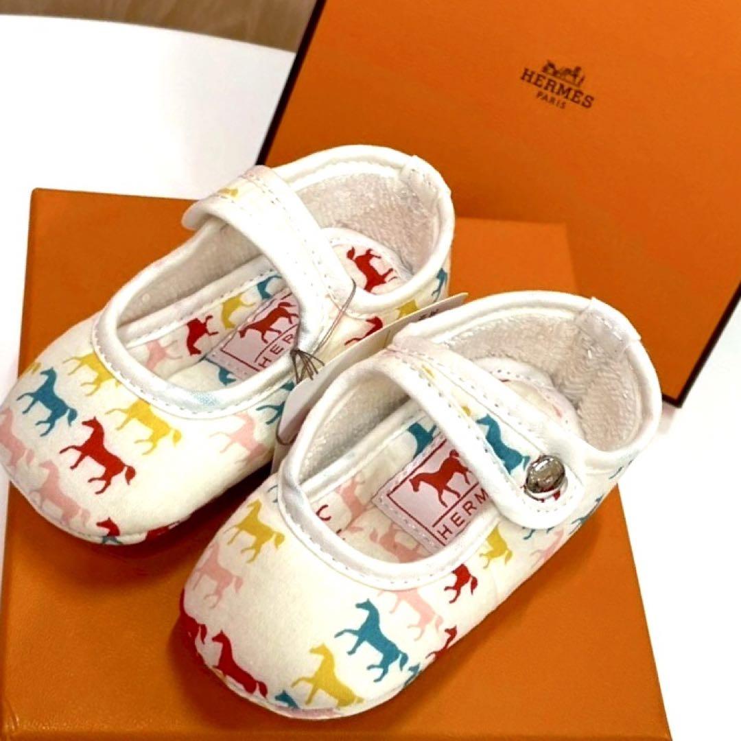 HERMES エルメス ベビーシューズ ファーストシューズ - メルカリ