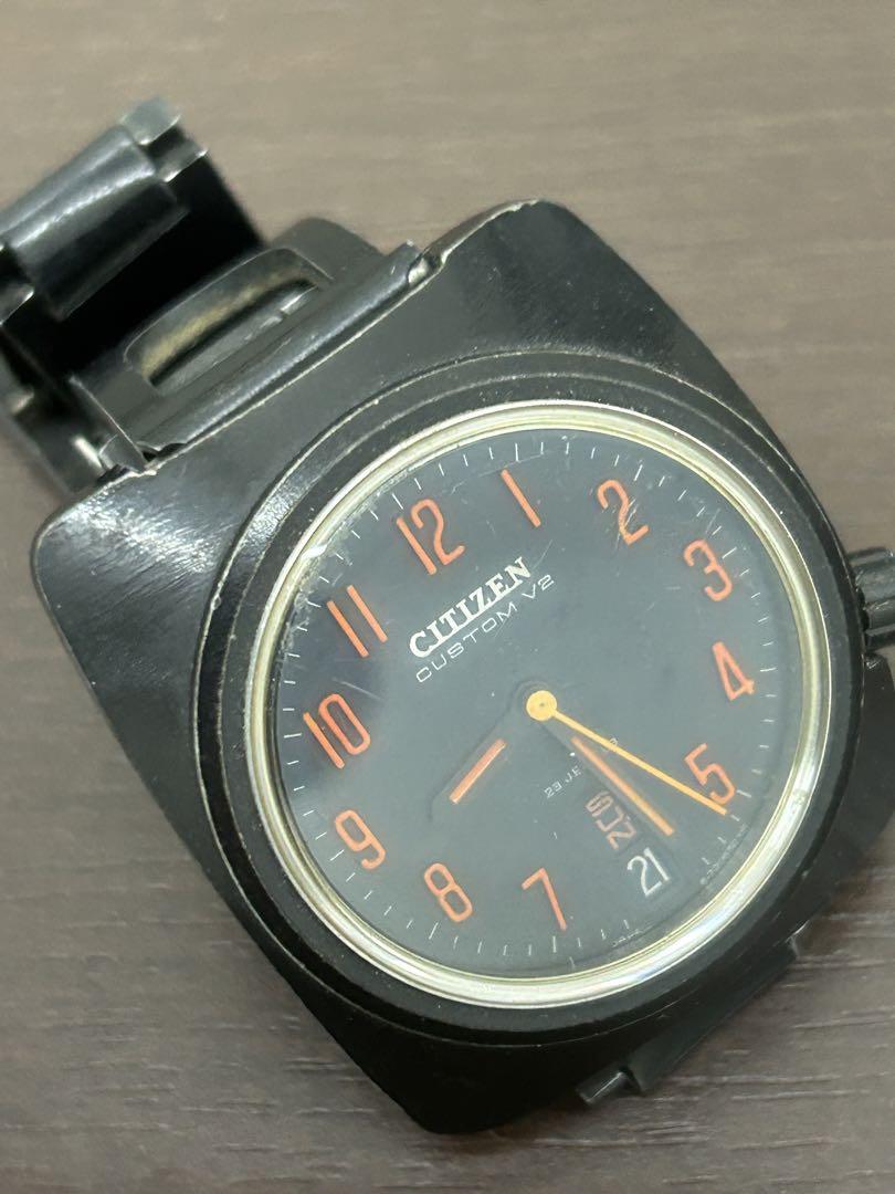 CITIZEN CUSTOM V2 ブラック腕時計