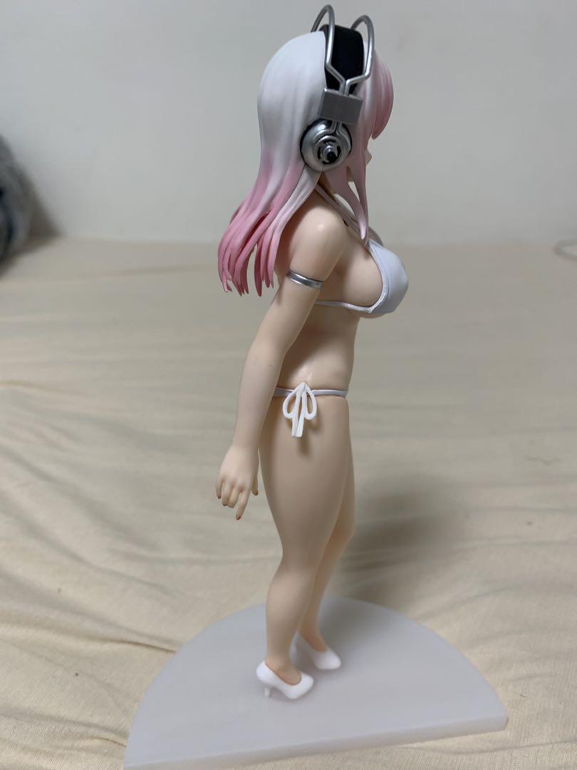 すーぱーぽちゃ子 すーぱーそに子　白水着　ビキニ　フィギュア　セット