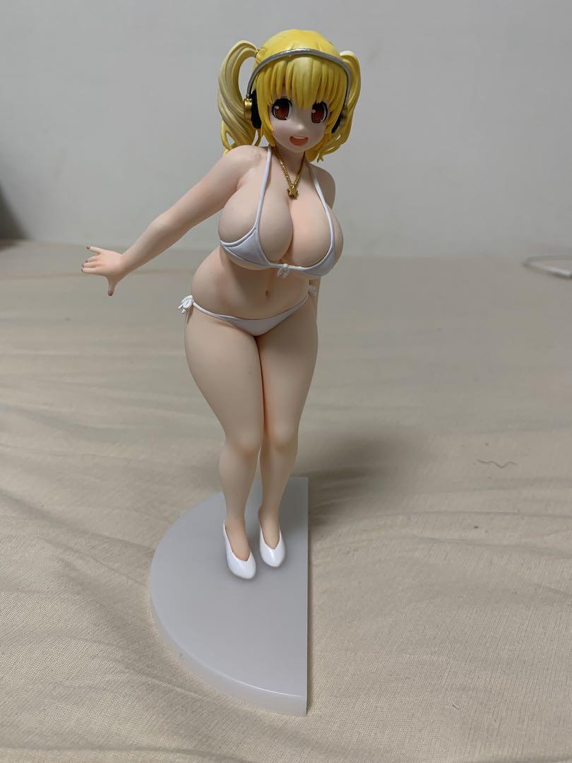 すーぱーぽちゃ子 すーぱーそに子　白水着　ビキニ　フィギュア　セット