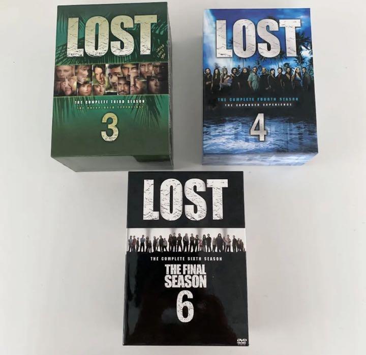 Lost シーズン3 シーズン4 シーズン6 コンプリートbox Kcp Rw Lost シーズン3 シーズン4 シーズン6 コンプリートbox Kcp Rw