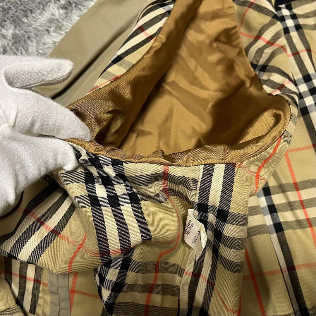 【美品】BURBERRY LONDON ノバチェック ライナー付き  ベージュ
