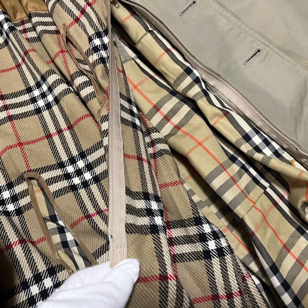 【美品】BURBERRY LONDON ノバチェック ライナー付き  ベージュ