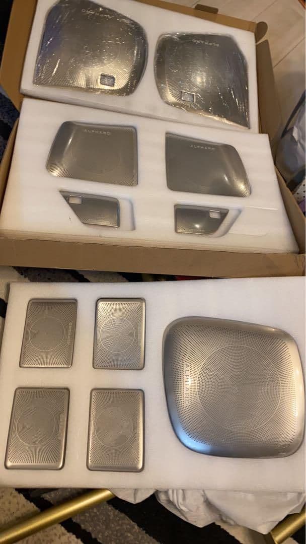 JBL アルファード ヴェルファイア 専用スピーカーカバー 11枚 JBL アルファード ヴェルファイア 専用スピーカーカバー 11枚