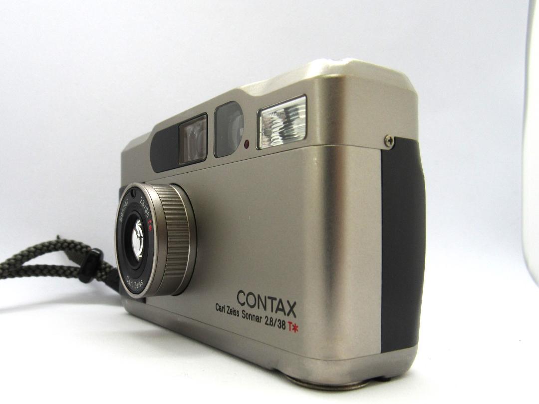 動作品】CONTAX T2 コンタックス データバック付 フィルムカメラ