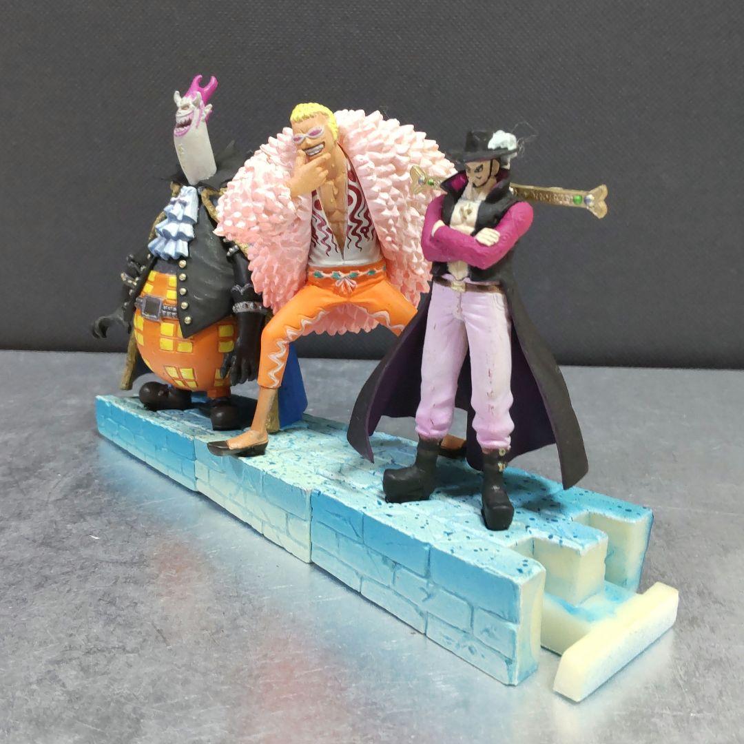 ONE PIECE 王下七武海 モリア ドフラミンゴ ミホーク フィギュア