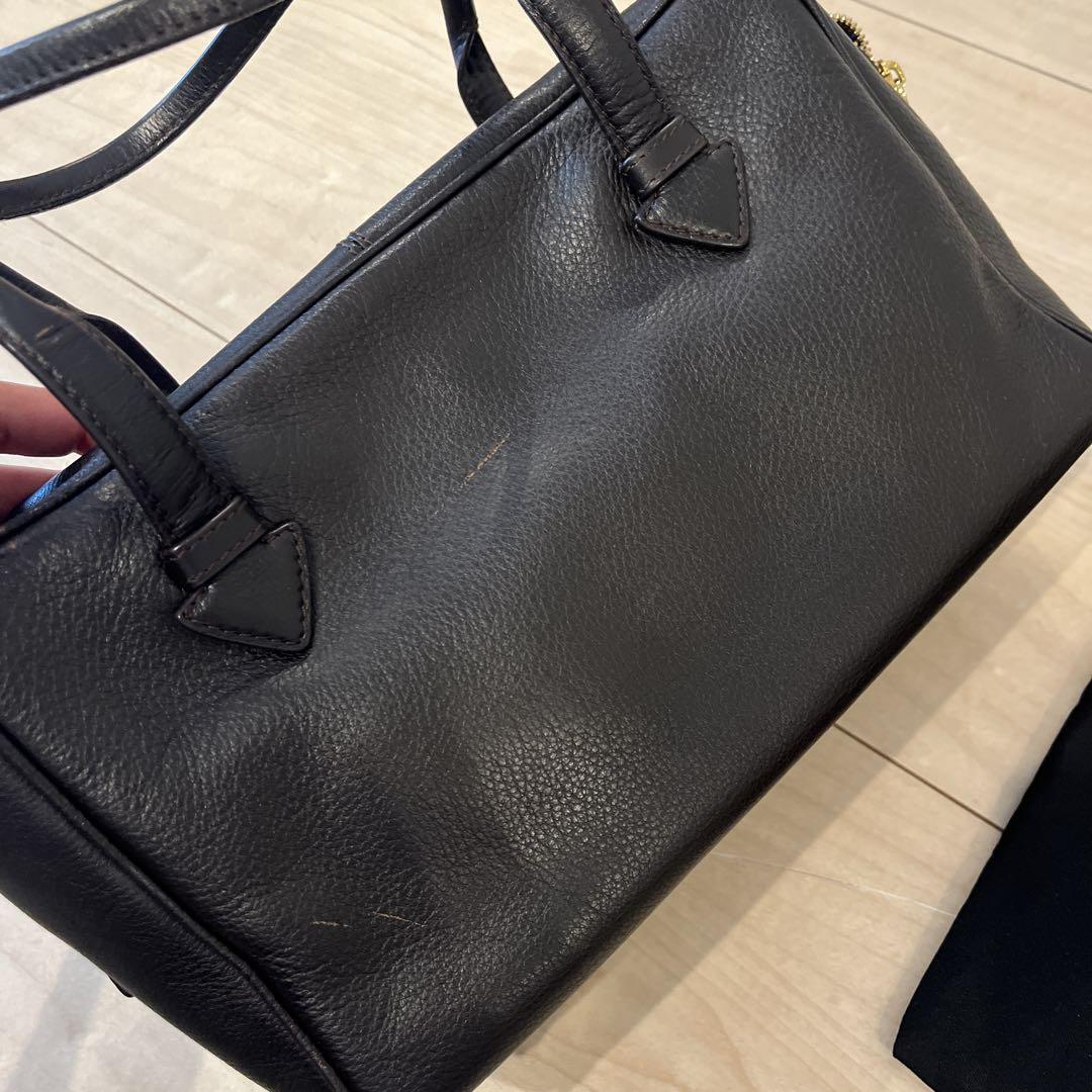 LOEWE ヘリテージ　ミニボストンバック