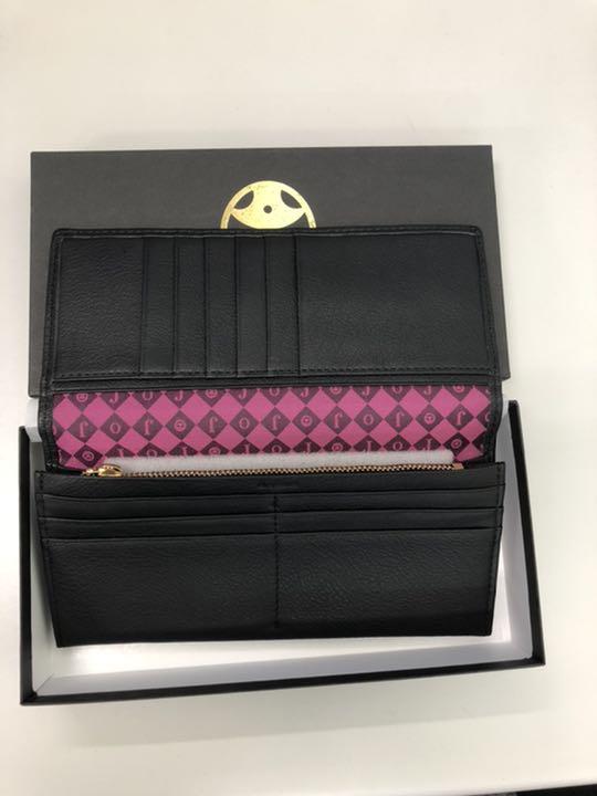 ジョジョの奇妙な冒険　5部　黄金の風 ジョルノ　長財布　ブラックカラー　JOJO ジョジョの奇妙な冒険 5部 黄金の風 ジョルノ 長財布 ブラック