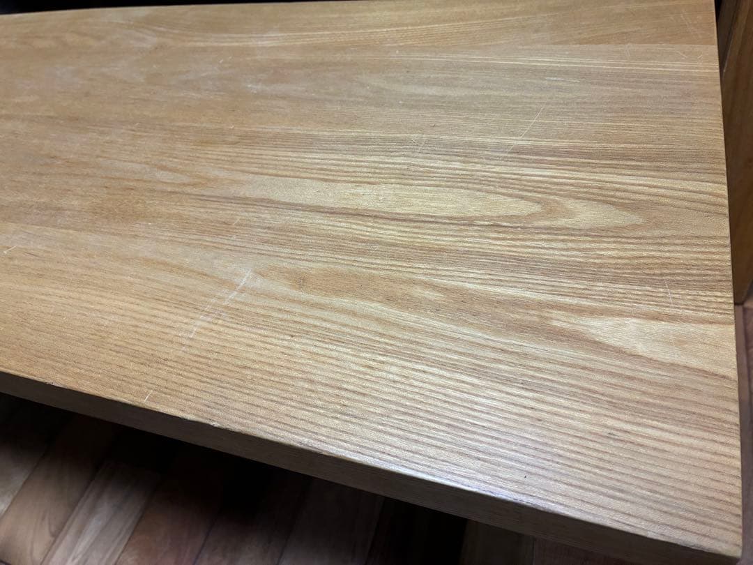 木製ダイニングテーブル-ベンチ