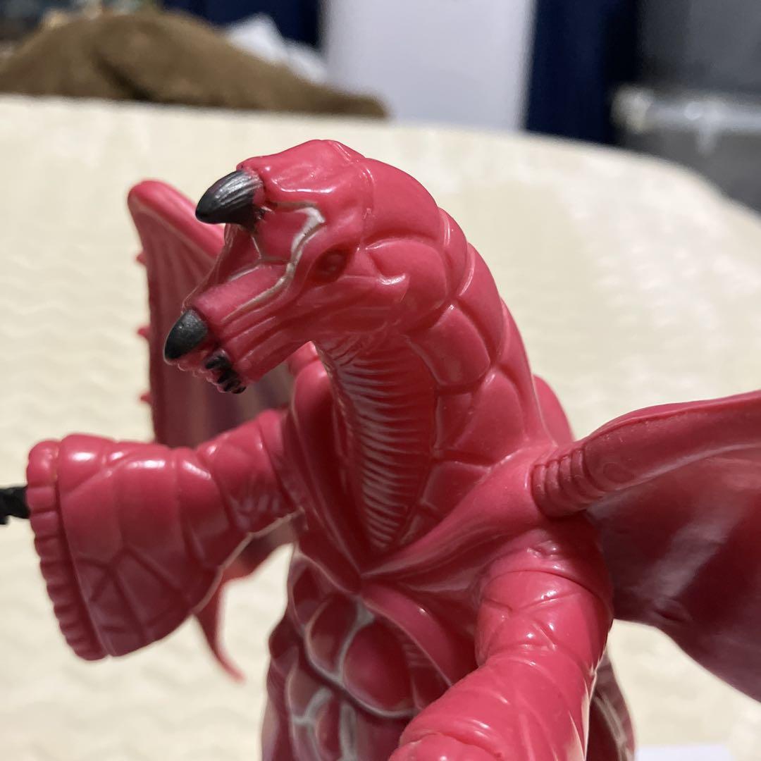 激レア)(日本製) BANDAI パワードドラコ 1994年 硬質ソフビ