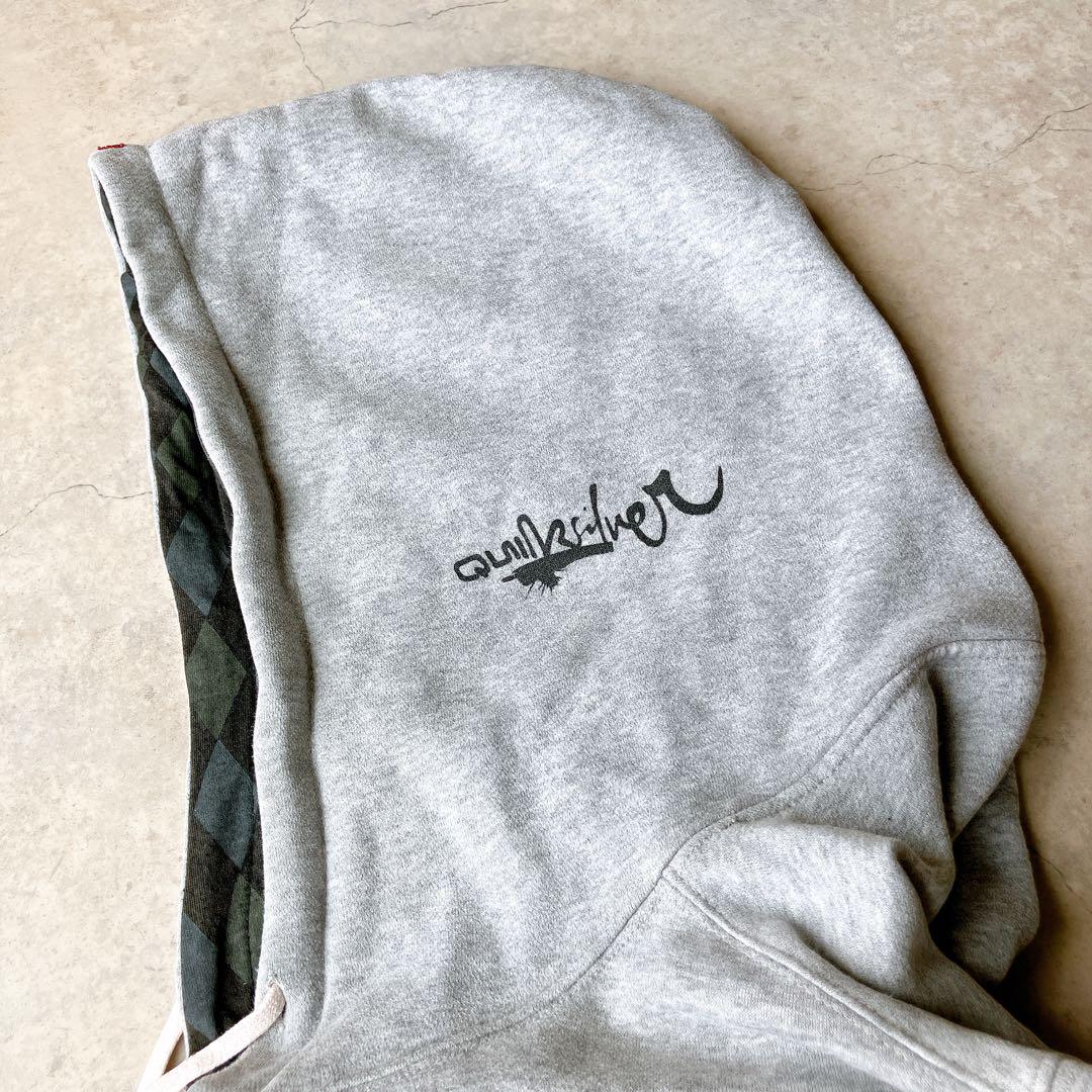 00s Y2K QUIKSILVER パーカー 裏起毛 ふかふか テック 古着 00s Y2K QUIKSILVER パーカー 裏起毛 ふかふか テック 古着