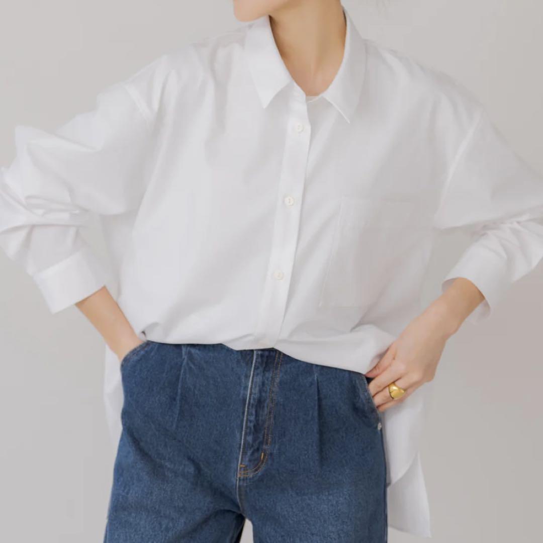 バックロゴビッグシャツ BACK LOGO BIG SHIRT regleam