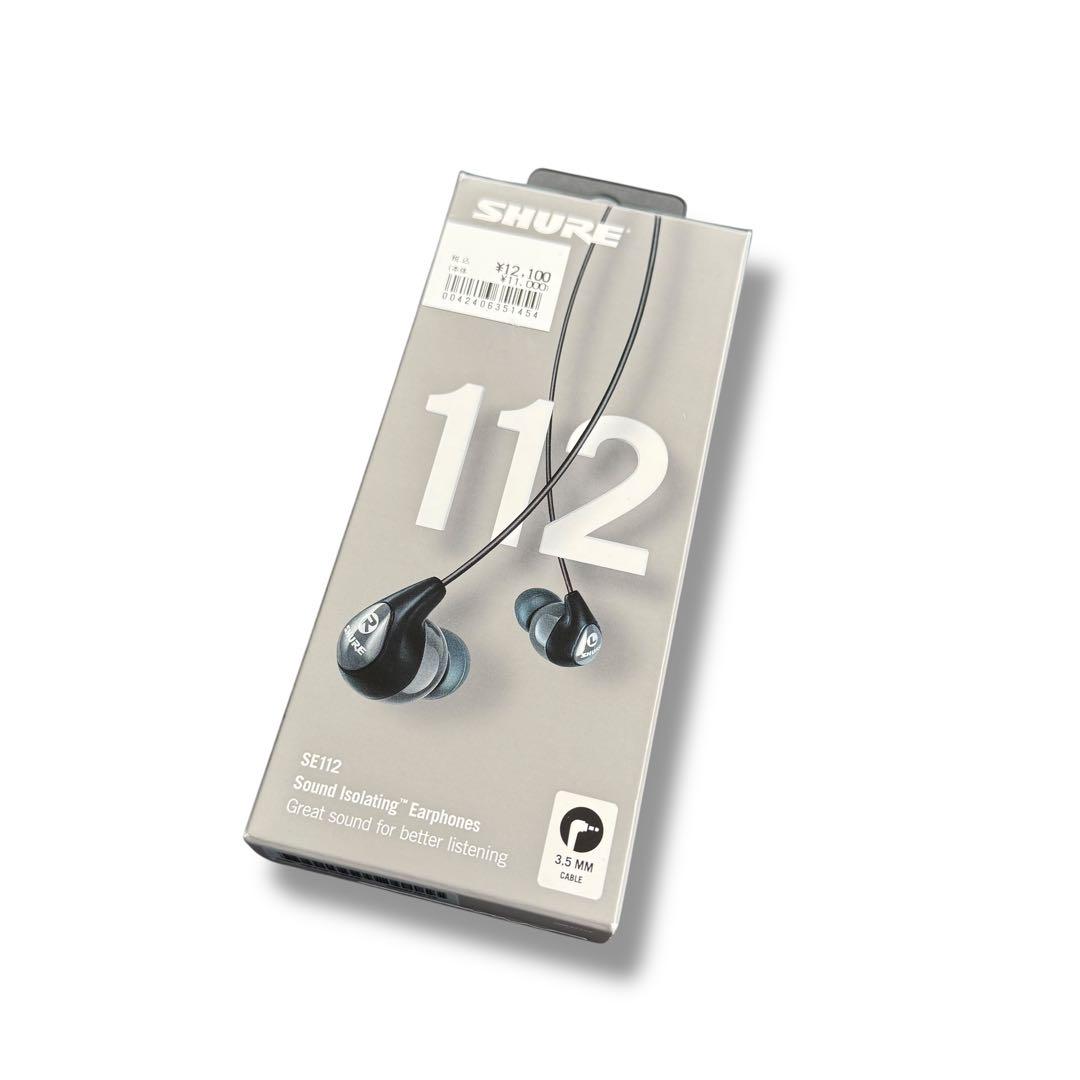 SHURE SE112 Sound Isolating Earphones 8,526円